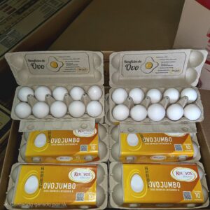 OVOS BRANCO JUMBO EMBALADO KEROVOS