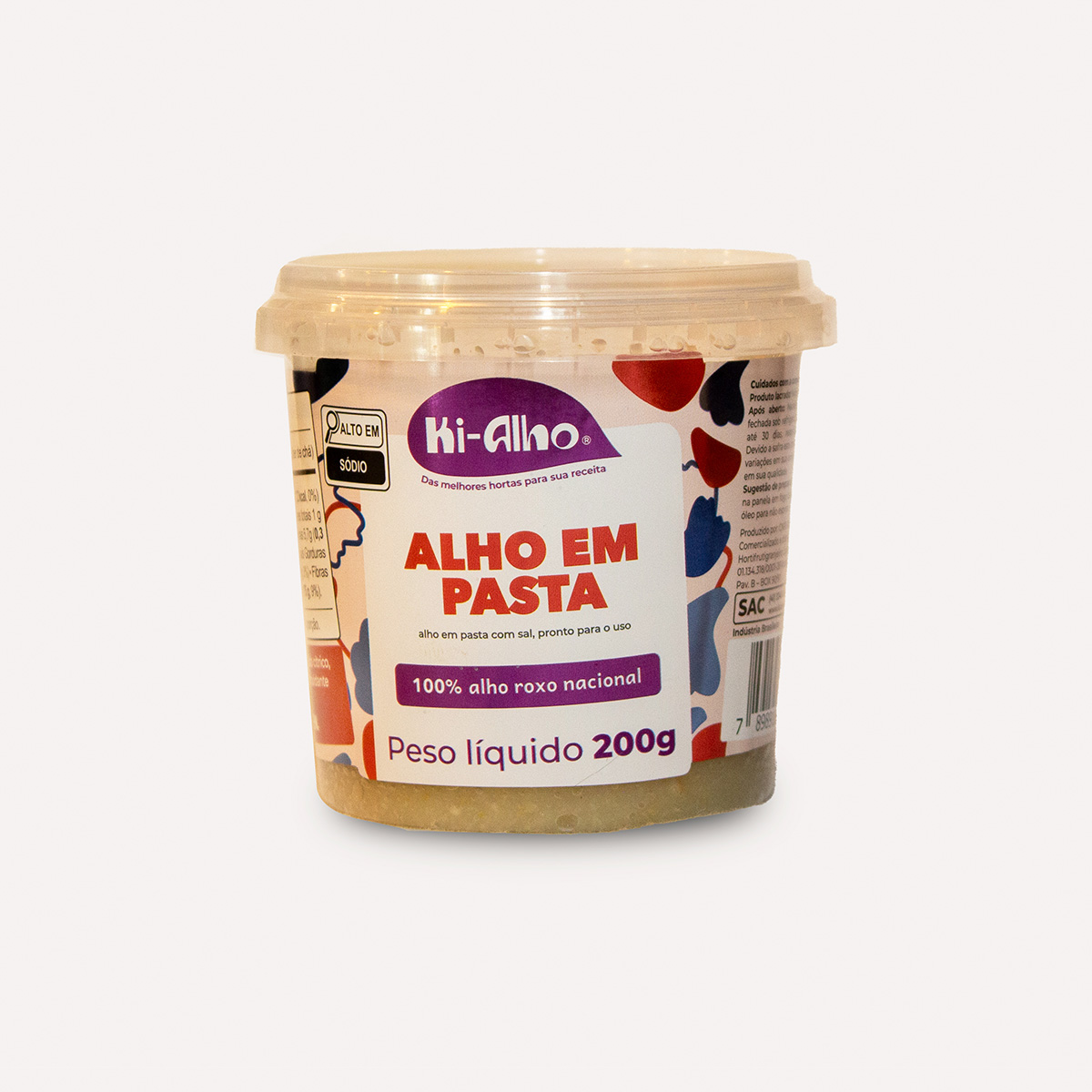 Alho em Pasta Roxo Nacional Ki-Alho 200g